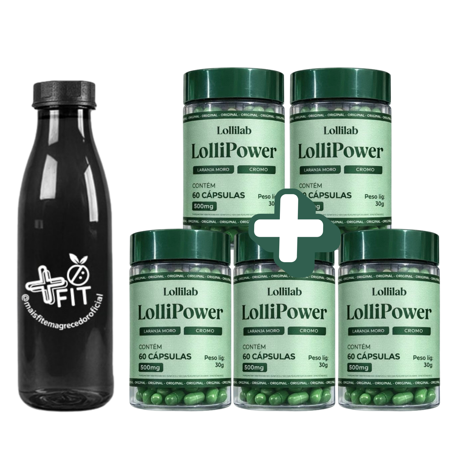 COMPRE 3, LEVE 5 POTES - LOLLI POWER