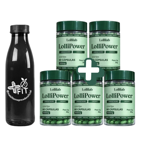 COMPRE 3, LEVE 5 POTES - LOLLI POWER