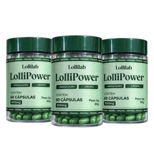 COMPRE 2, LEVE 3 POTES - LOLLI POWER