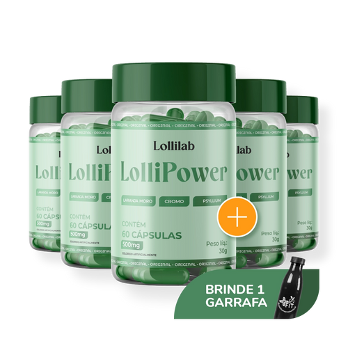 COMPRE 5, LEVE 10 POTES - LOLLI POWER