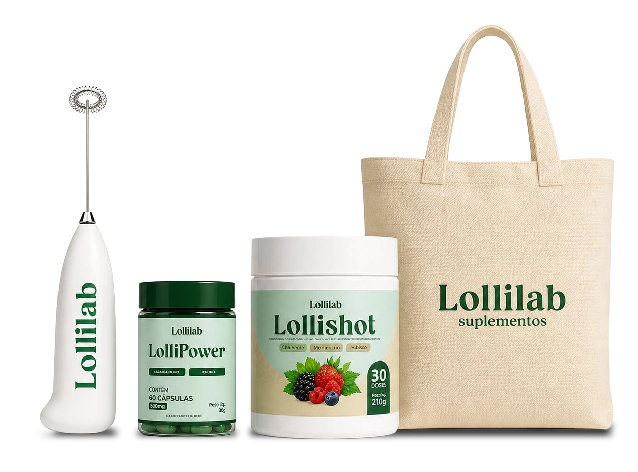 Kit Especial Dia das Mães - 1 LolliPower + 1 LolliShot + 1 ecobag + 1 mixer